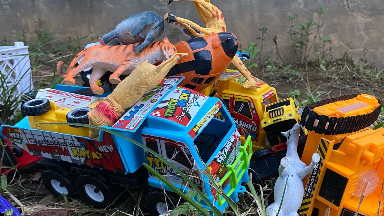 Sort toys into used baskets