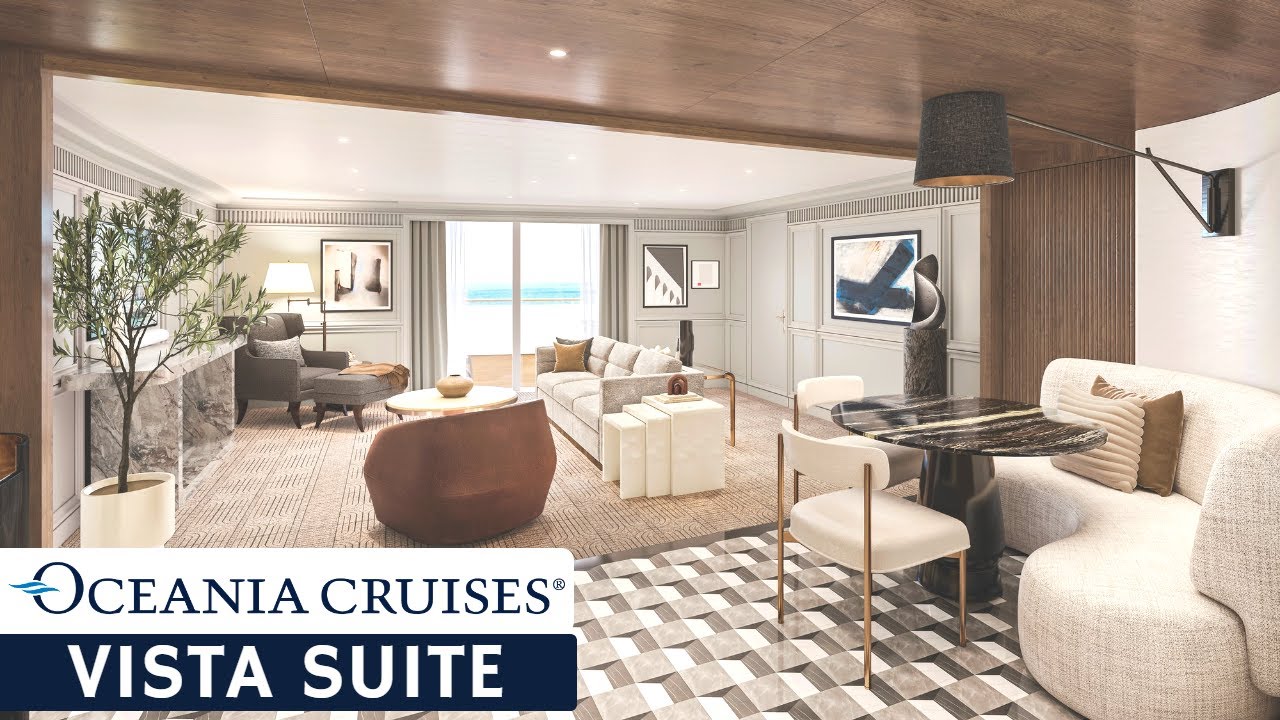 Oceania Sirena | Vista Suite Full Walkthrough Tour & Review | 4K