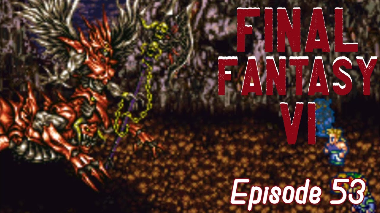 Давайте сыграем в FINAL FANTASY 6 (SNES вслепую) - эпизод 53 - Башня Кефки, часть 2