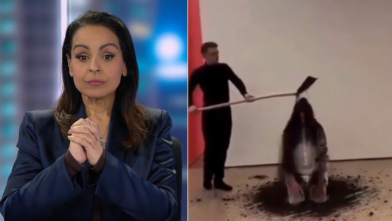 Lefties losing it: Rita Panahi mocks &lsquo;modern art&rsquo; displays