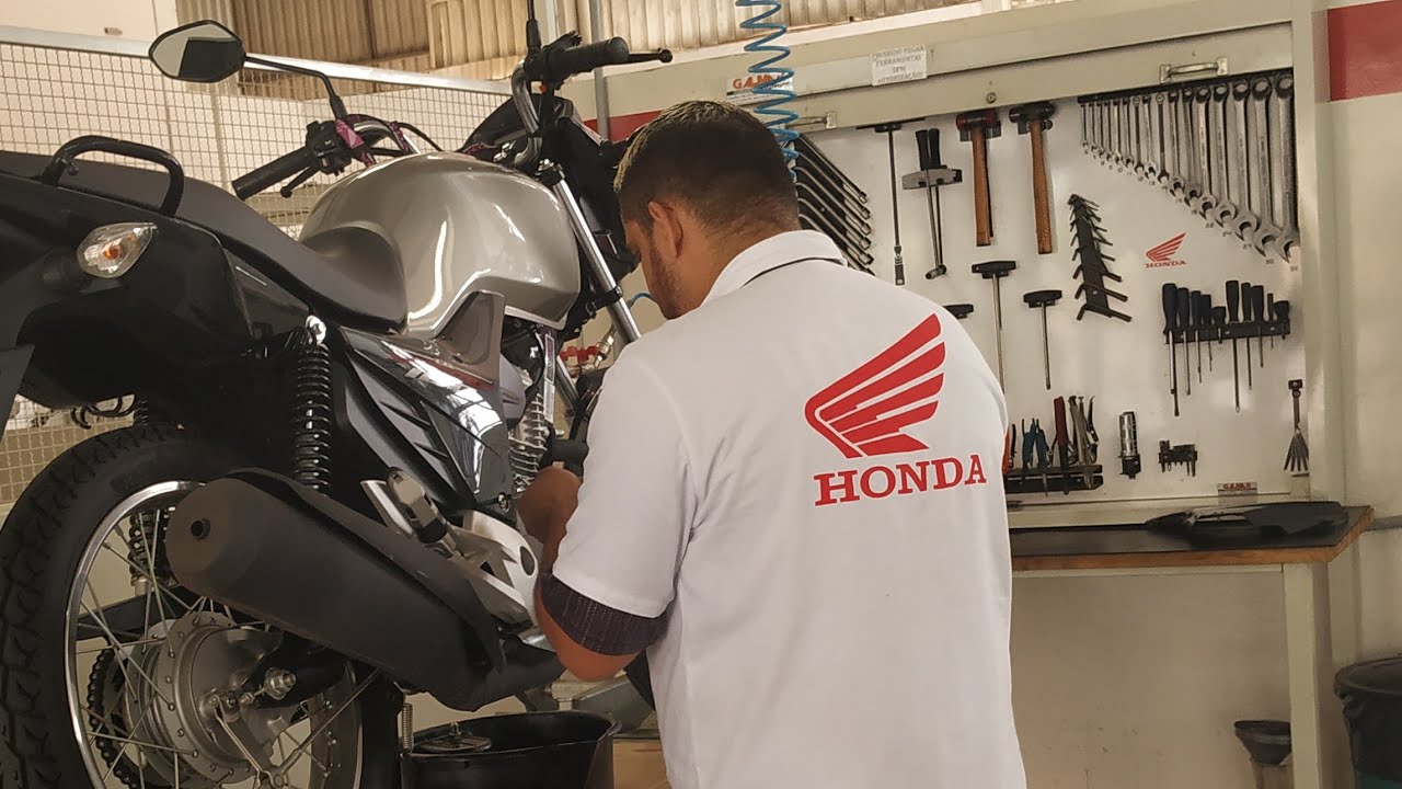 REVISÃO DE 1 000 KM  NA HONDA  START 160   VIDEO COMPLETO !