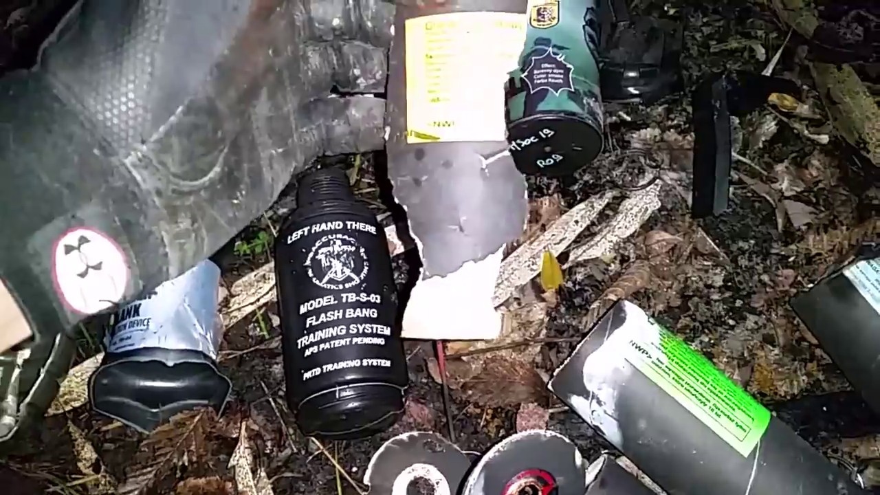 [Airsoft]Test des fumigènes & grenades a billes