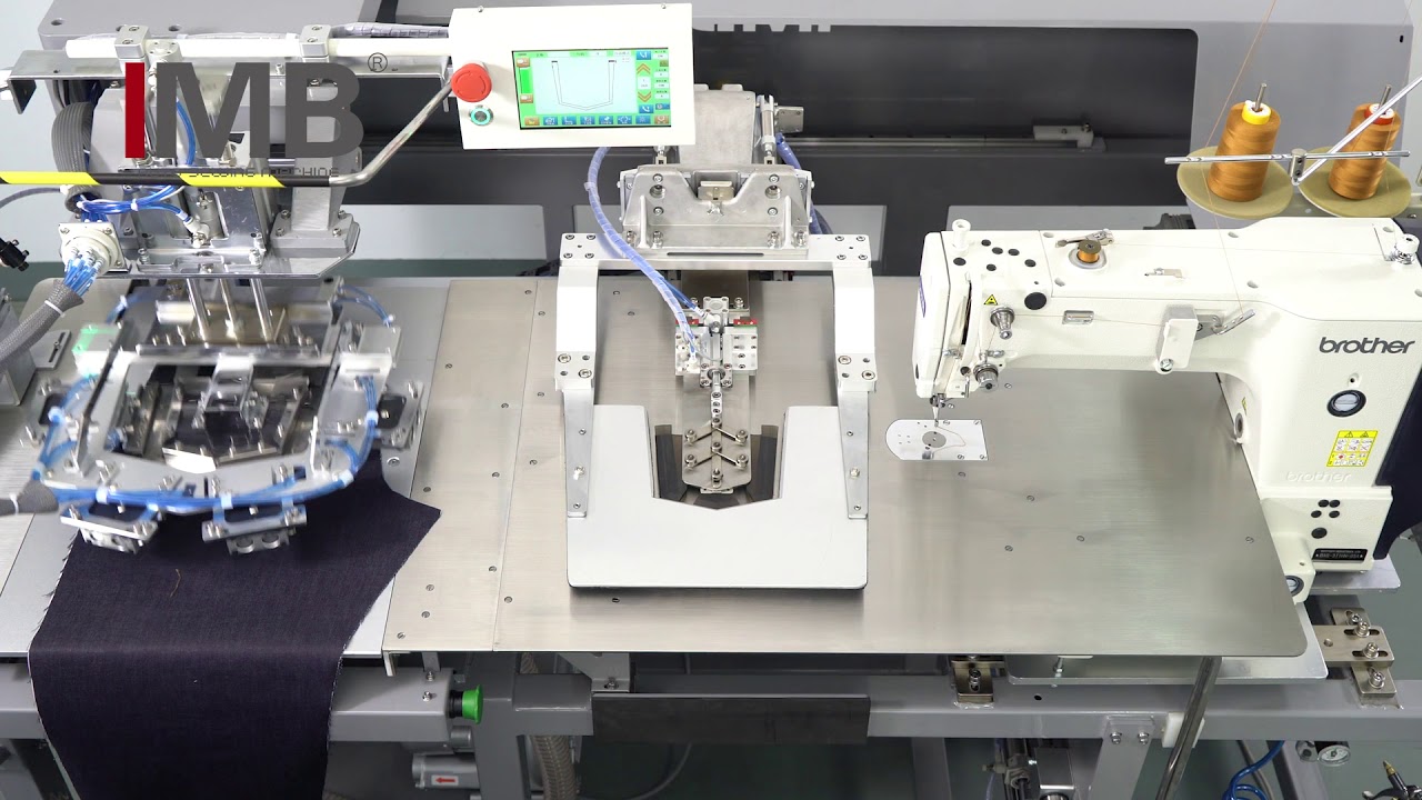 MB1002C BR 1 BAS311HN AUTOMATIC POCKET SETTER WITH SINGLE NEEDLEBROTHER BAS311H
