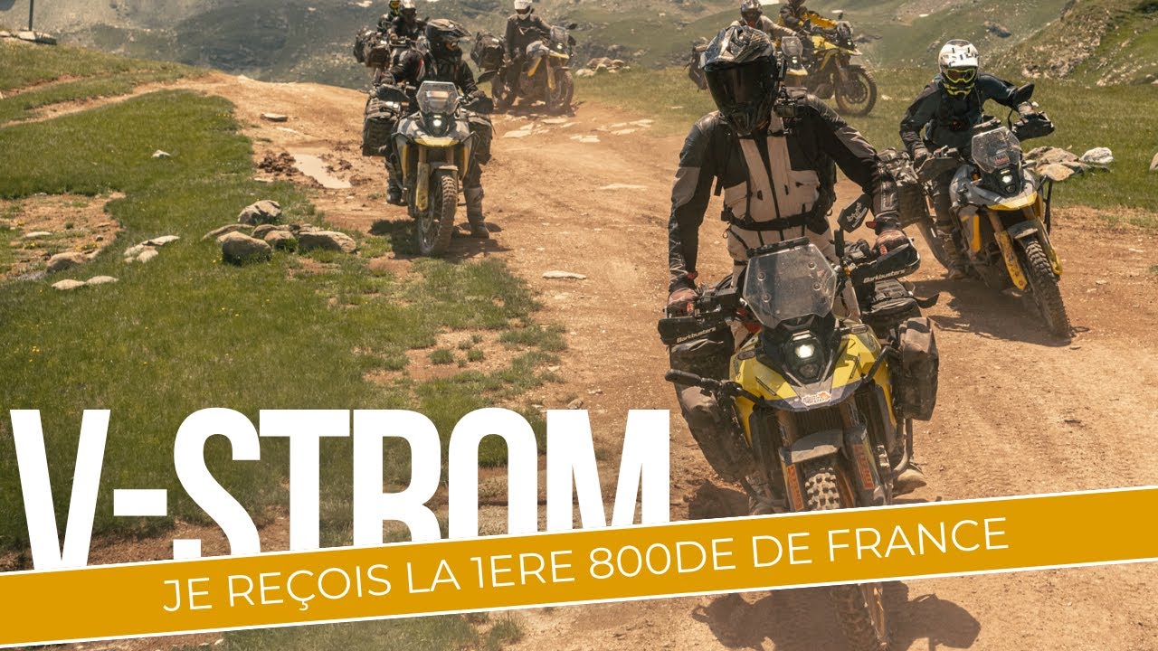 Je reçois la 1ère Suzuki 800DE de France !