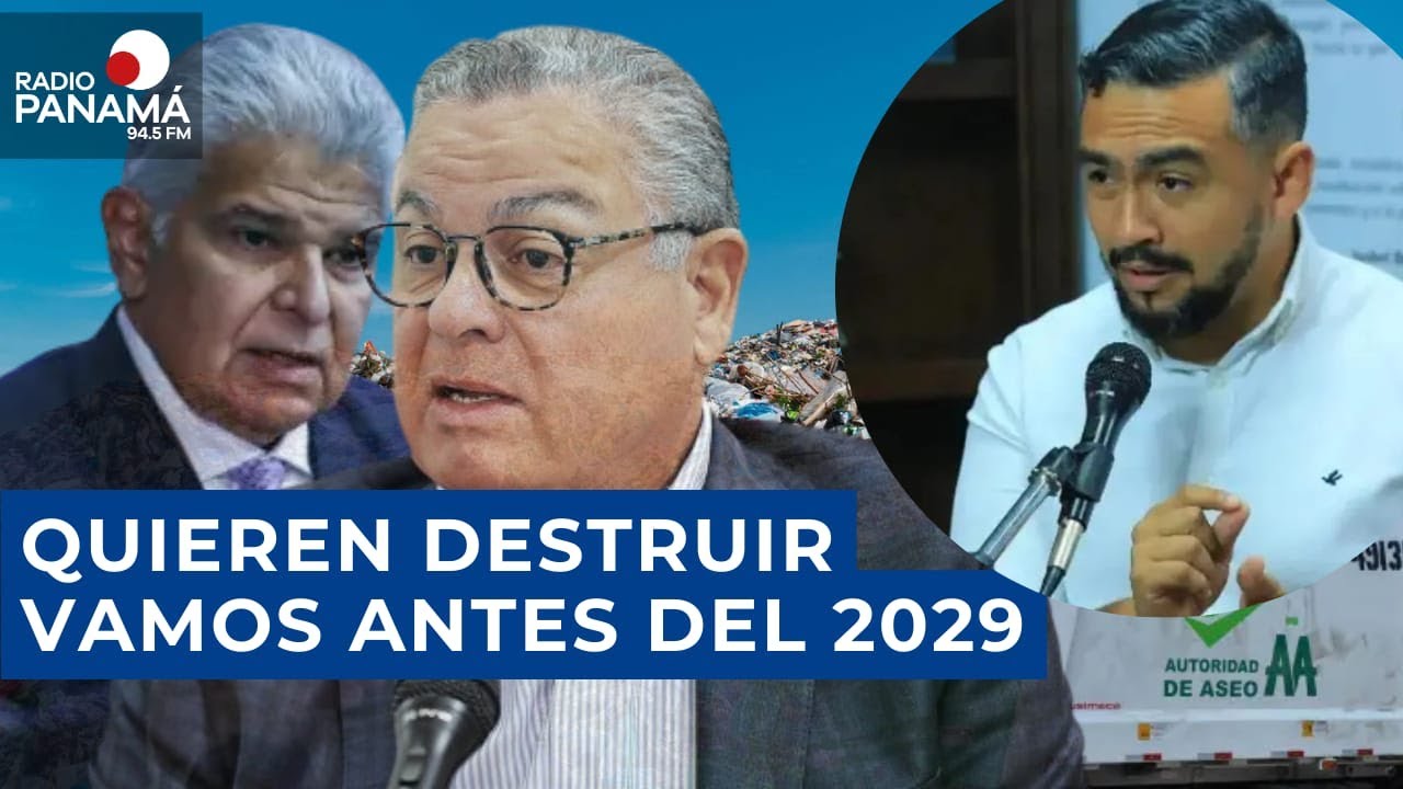 Política | Lucho Duke de Vamos denuncia manipulación con la crisis de la basura en San Miguelito