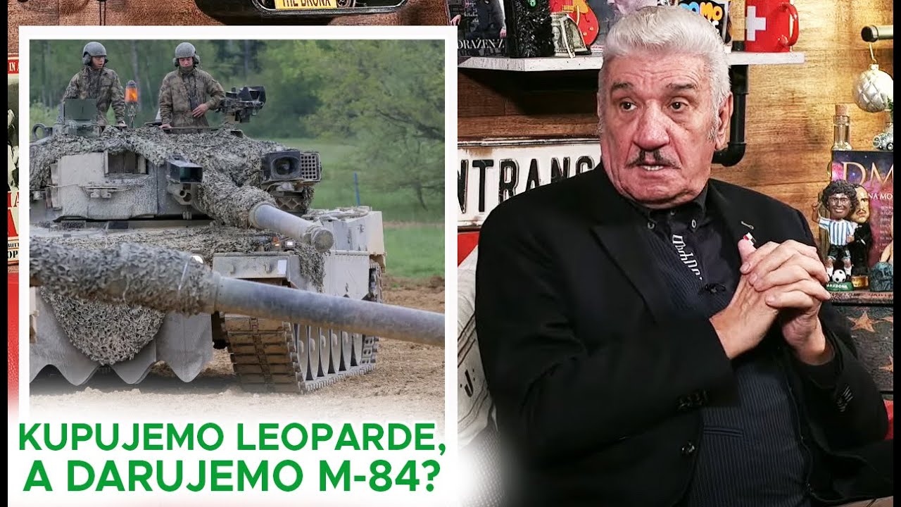 Davor Domaze- Lošo o kupnji tenkova Leopard 2 i darivanju M-84 Ukrajini