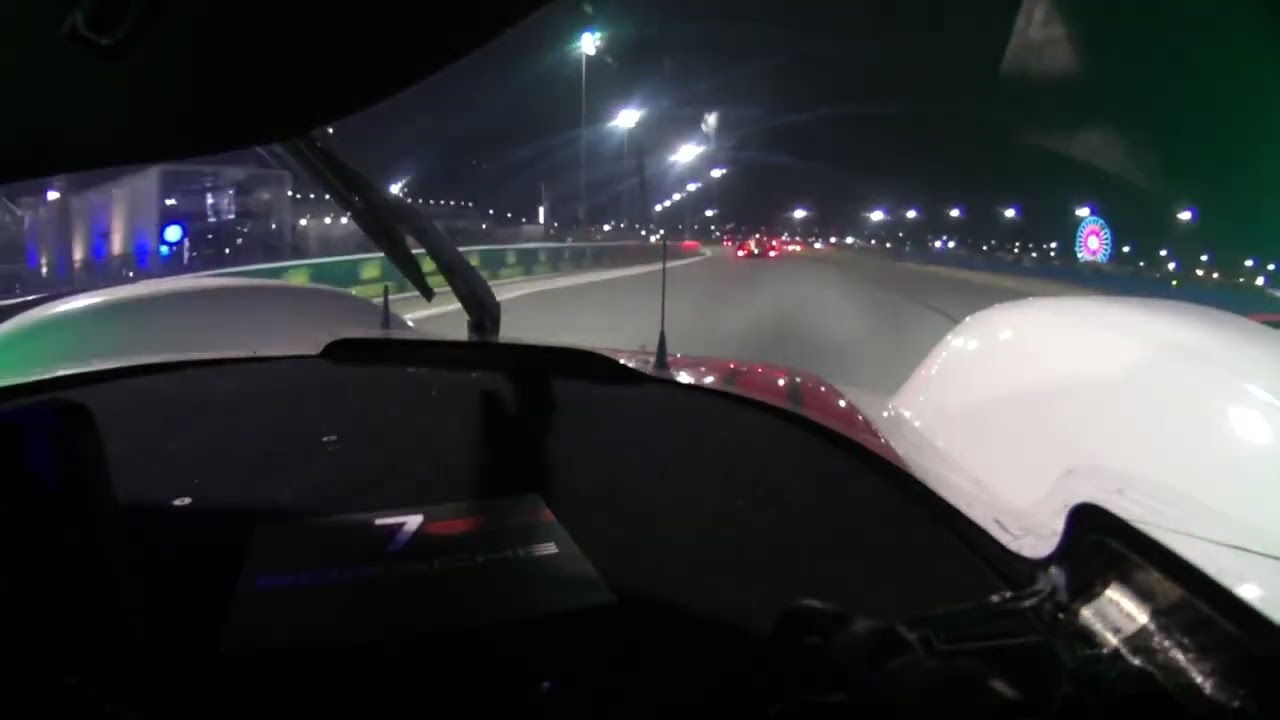 2025 IMSA Rolex 24 at Daytona #7 PPM Porsche 963 Onboard Night