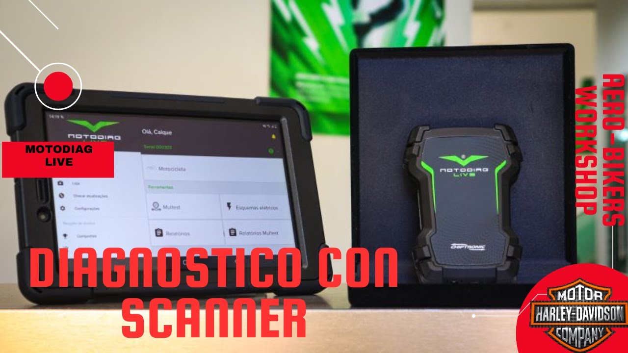 DIAGNOSTICO CON SCANNER Y PROGRAMACION DE LLAVES HARLEY Y TRIUMPH (ciertos modelos)