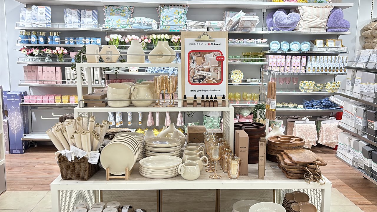 PRIMARK HOME DECOR NEW COLLECTION, April | 2025