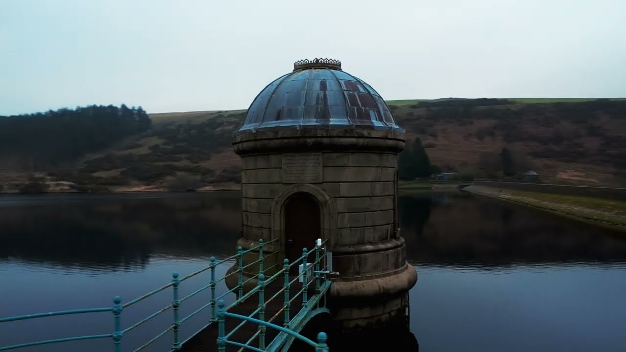 Upper Lliw Reservoir at Sunset 🌅 | Beautiful 4K Drone Views