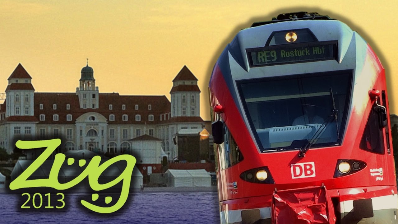 Zug2013: Bahnstrecken Stralsund - Bergen - Sassnitz / Prora - Binz Doku Teil 2 (2017)