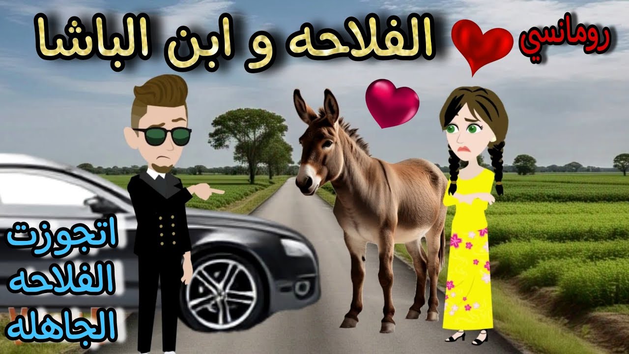 قصة كامله روعه♡الفلاحه وابن الباشا♡ اتجوزت الفلاحه الصعيديه الجاهله♡من اروع قصص الرومانسيه#قصه ممتعه