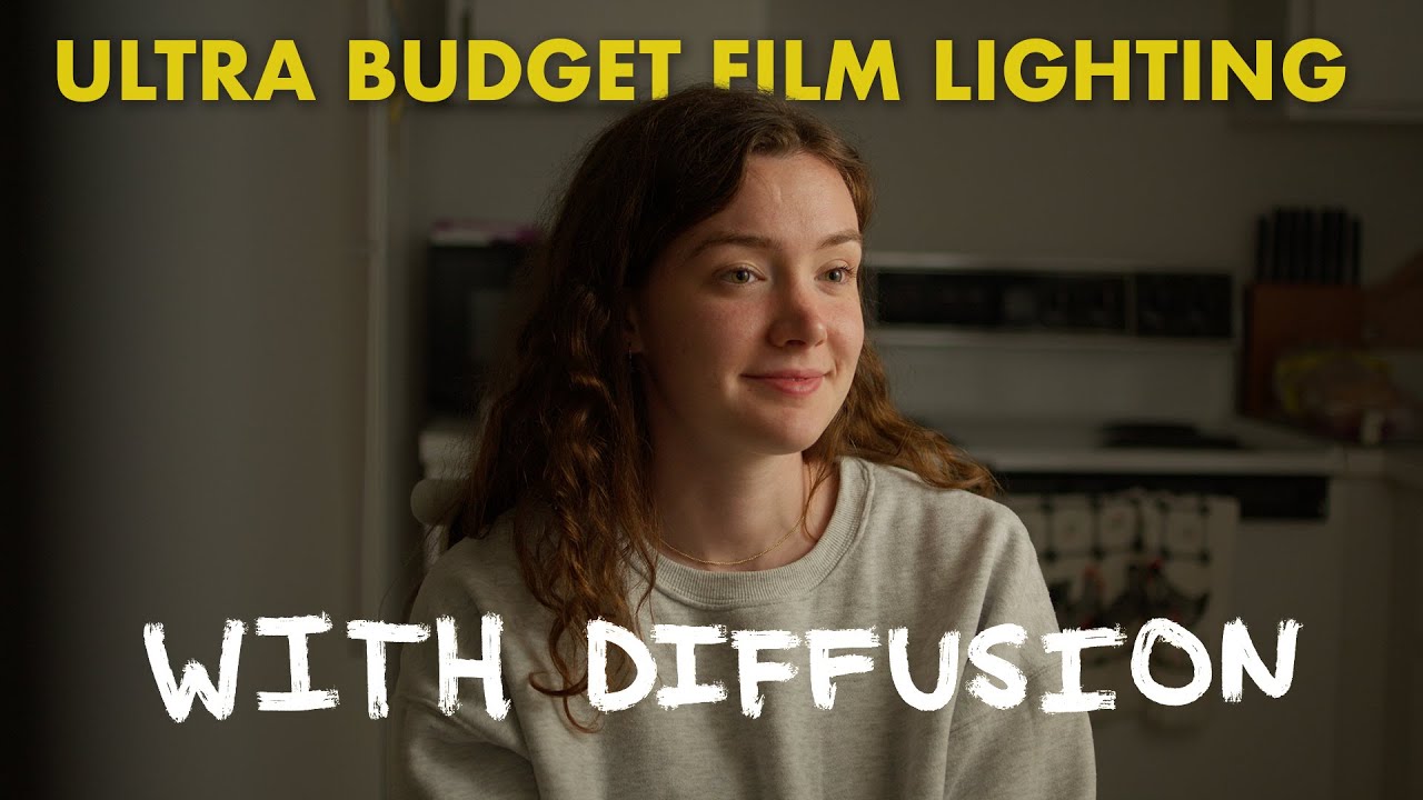 Low Budget Film Lighting | Cinematic Lighting for $50 | Blackmagic Pocket Cinema 6K Pro