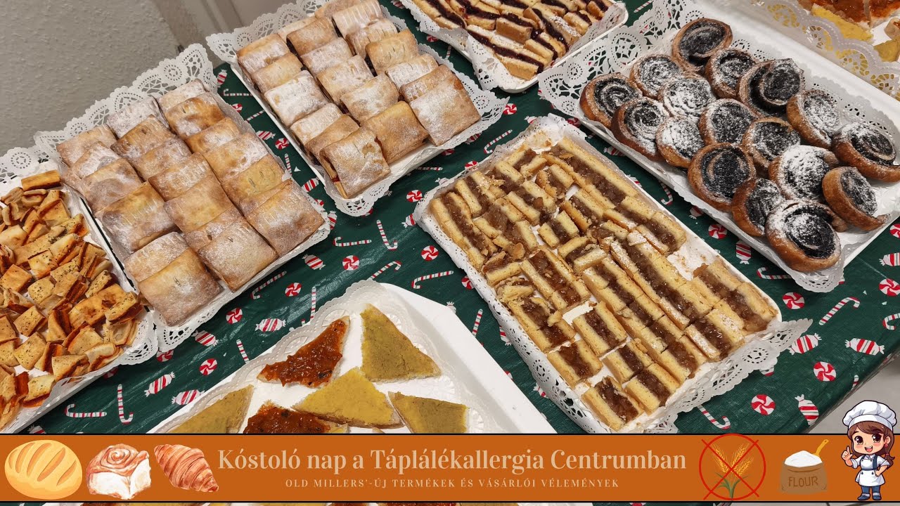 KÓSTOLÓ NAP A TÁPLÁLÉKALLERGIA CENTRUMBAN - OLD MILLERS' TEJ,- ÉS GLUTÉNMENTES  HÁZI TERMÉKEK 🥰😍🍞🥨🥯