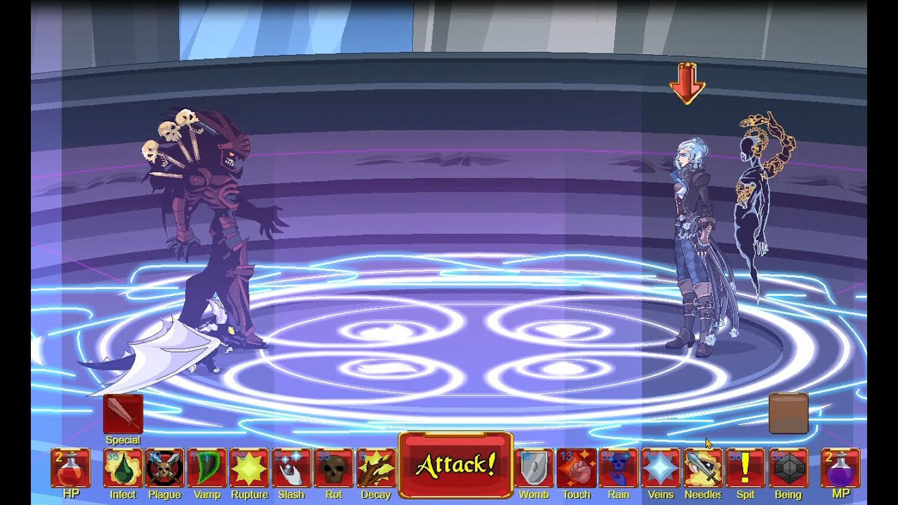 DragonFable : EnTropy versus Jaania