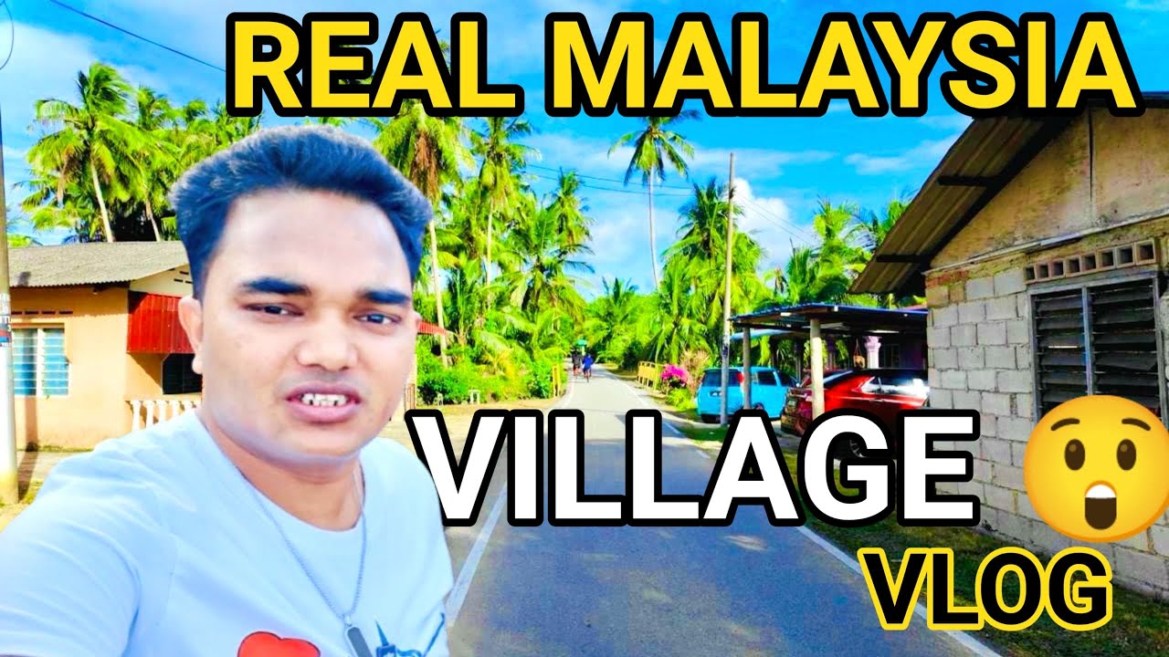 Real Malaysia Village Life 🇲🇾 | Tanjung Langsat Village Tour | Amazing Kampung Life 😍