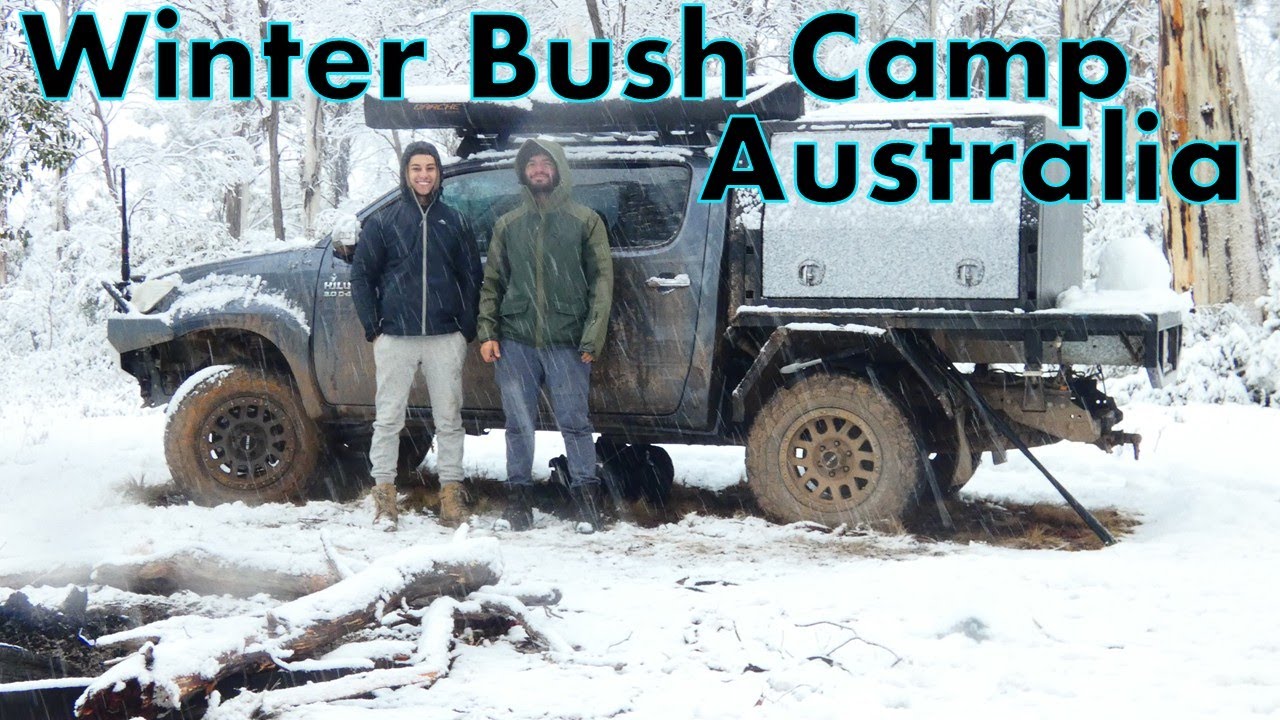 Car camp: Ep.3 Paddy's River Dam Car Camp out  - Driving out in the snow!