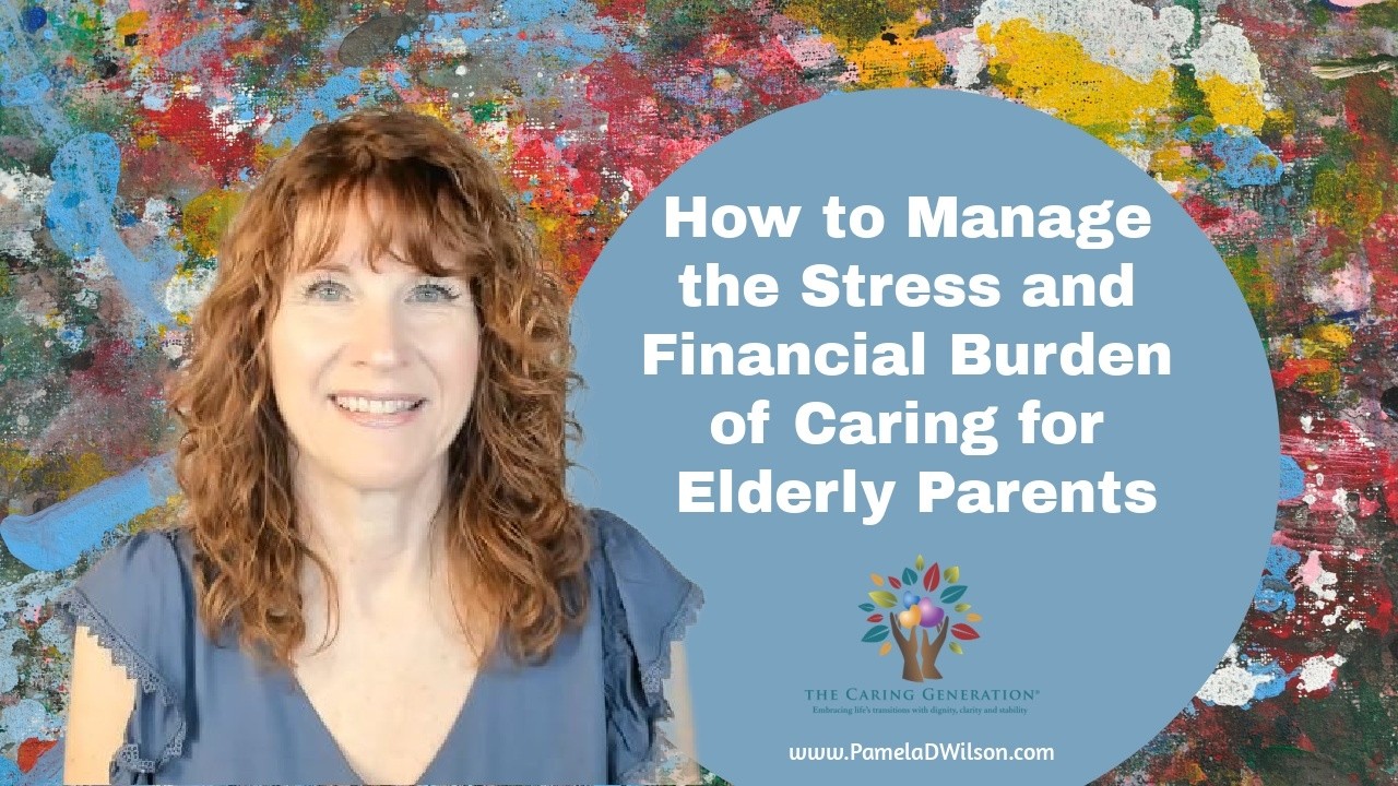 Tips For Handling Financial Stress Of Caring For Elderly Parents As A Caregiver | Money Worries
