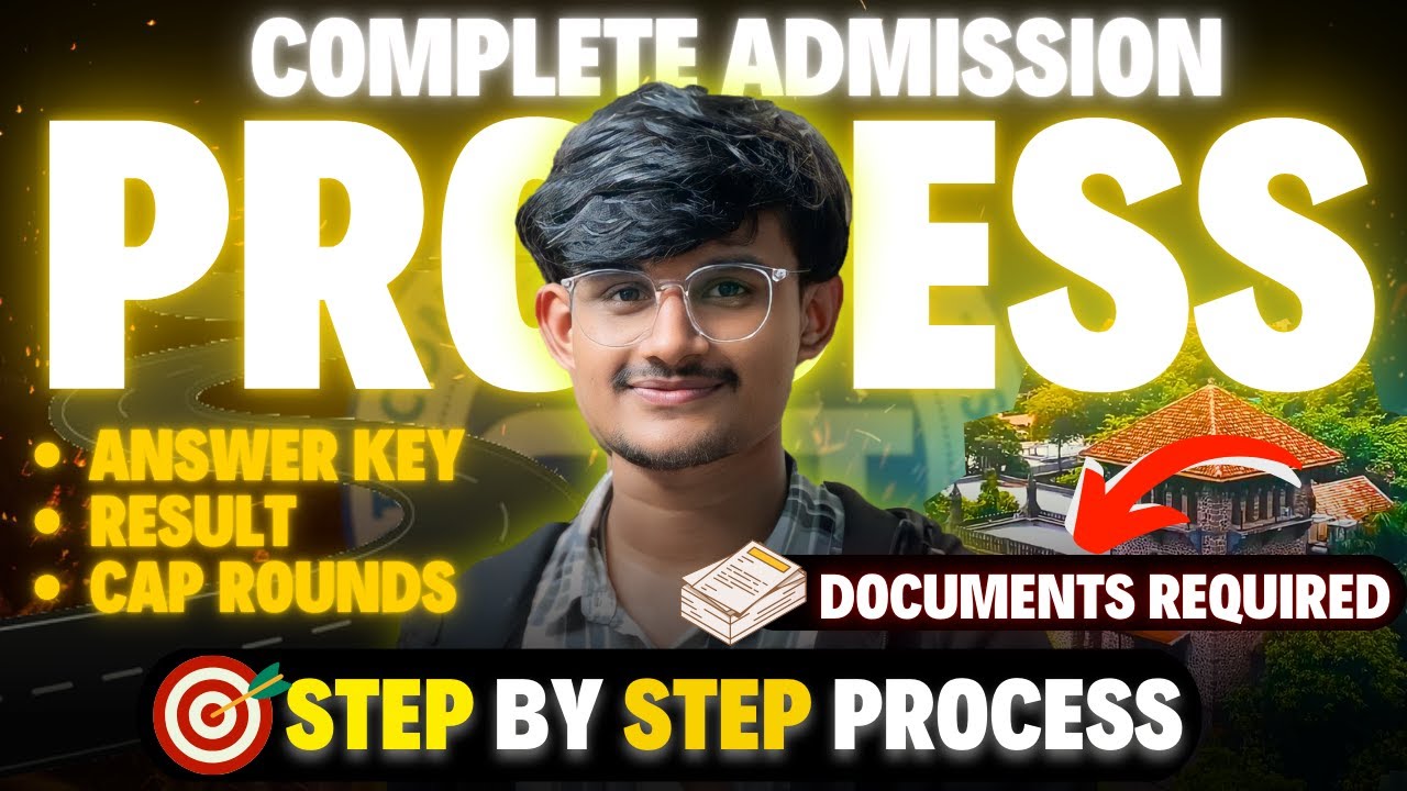 Complete Admission Process After Exam 🎯| List of Documents 📃 | Step by Step Process for MHT-CET🔥