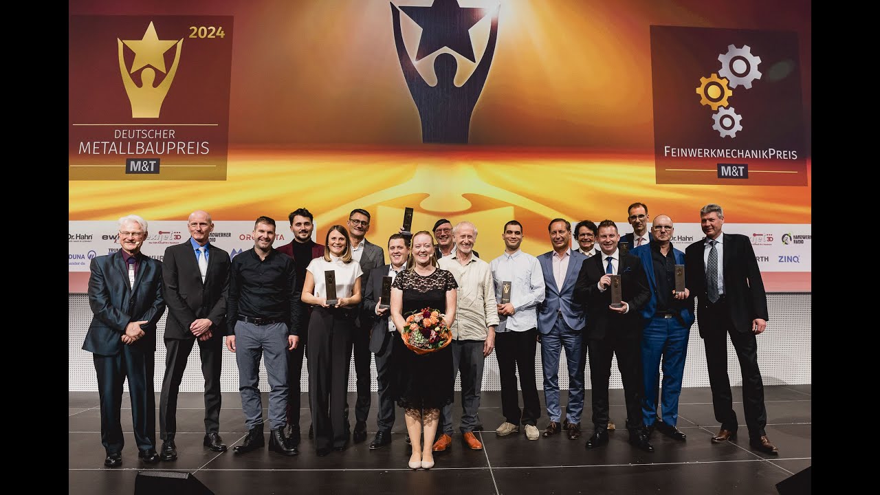 Deutscher Metallbaupreis 2024: So war die Preisverleihung