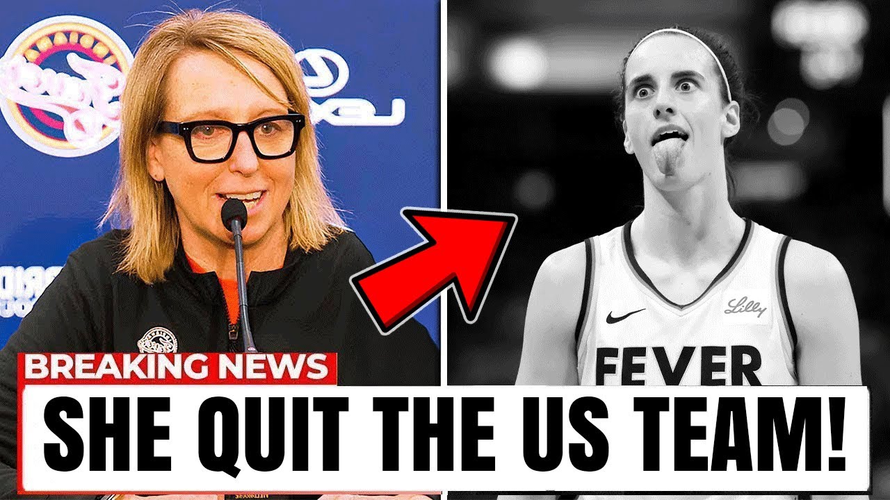 FEVER GM JUST CONFIRM CAITLIN CLARK QUITS TEAM USA AFTER BEING BENCHED!