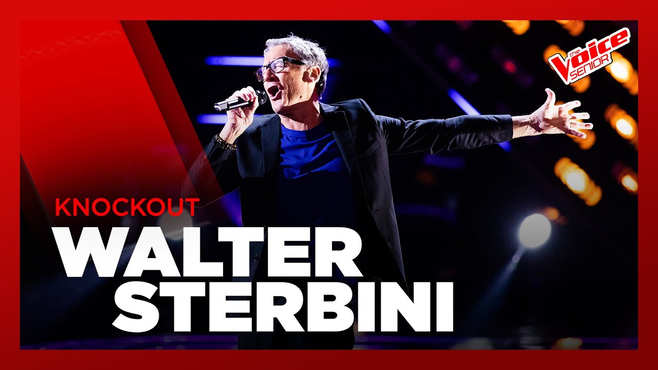 Walter Sterbini - “Sere Nere” | Knockout Round 1|The Voice Senior Italy | Stagione 2