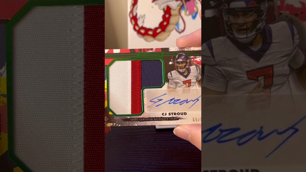 PULLING A C.J. STROUD AUTOGRAPH😳😳🔥🔥