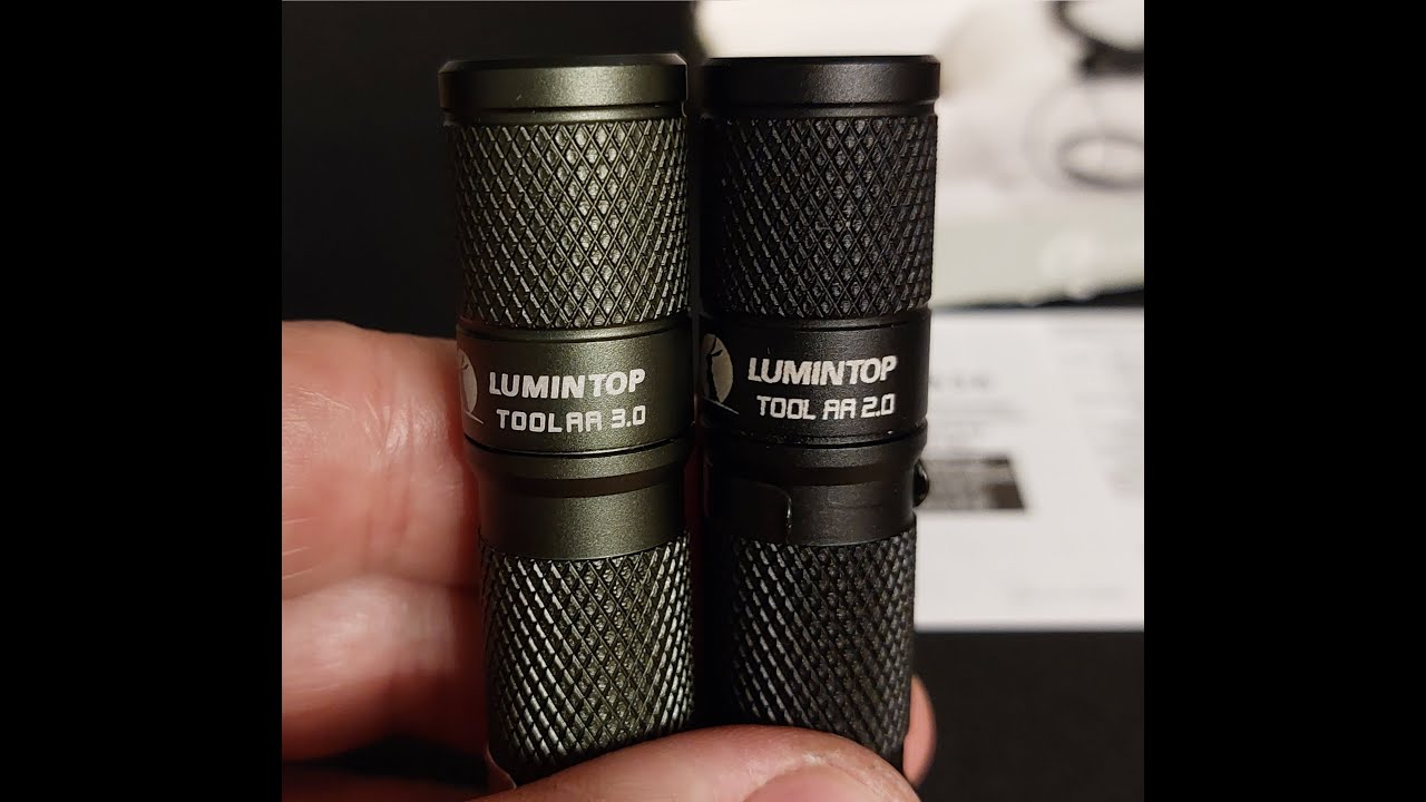 Lumintop Tool AA 3.0 vs. Tool AA 2.0