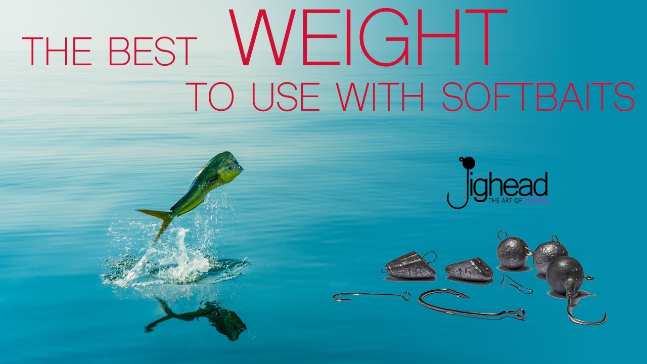 What weight to use for shore fishing with soft baits