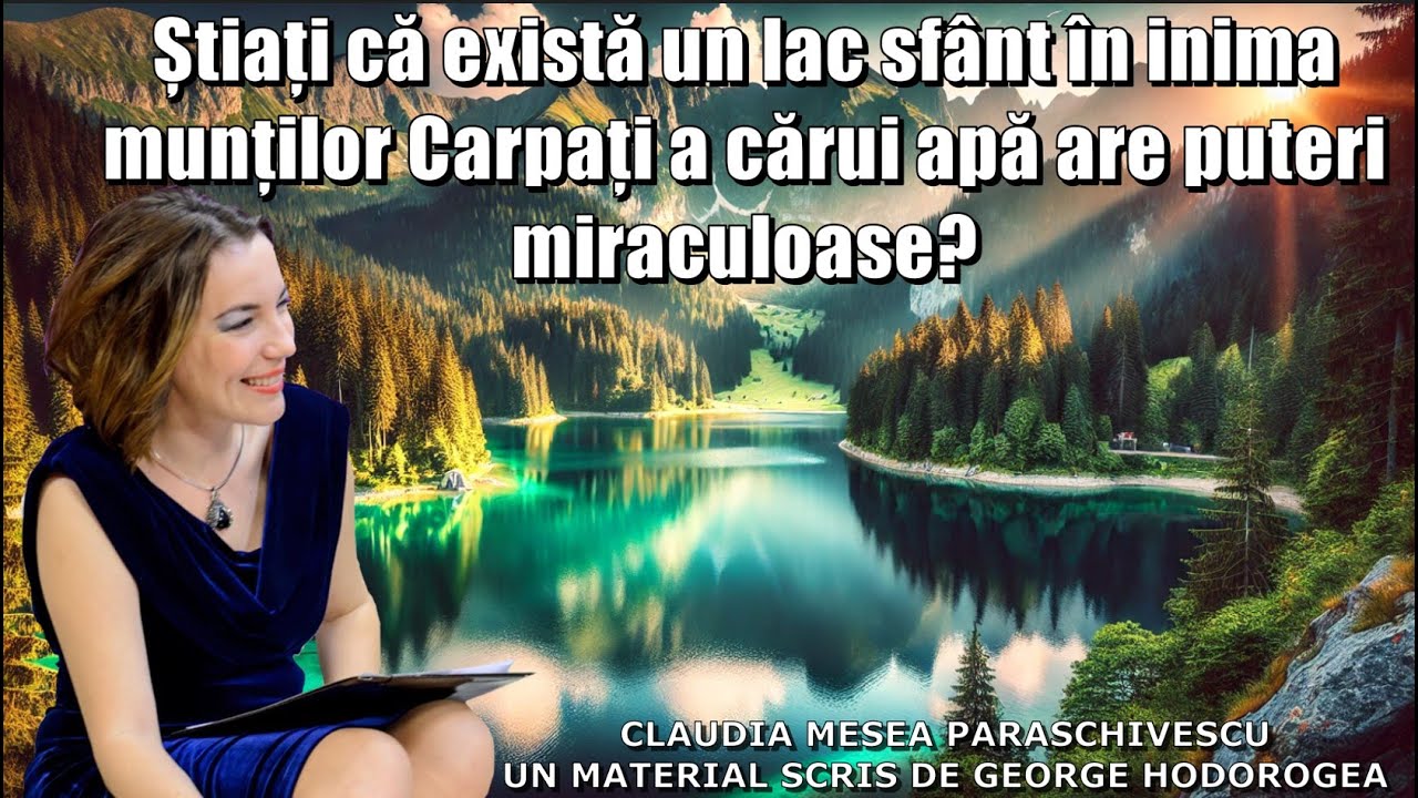 Știați că există un lac sfânt în inima munților Carpați a cărui apă are puteri miraculoase?