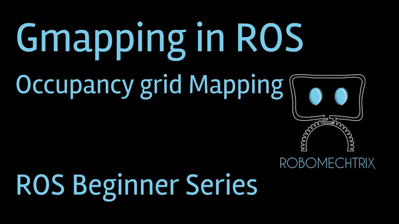 ROS Gmapping | SLAM 1 | How to map an environment in ROS | ros mapping | ROS Tutorial for Beginners
