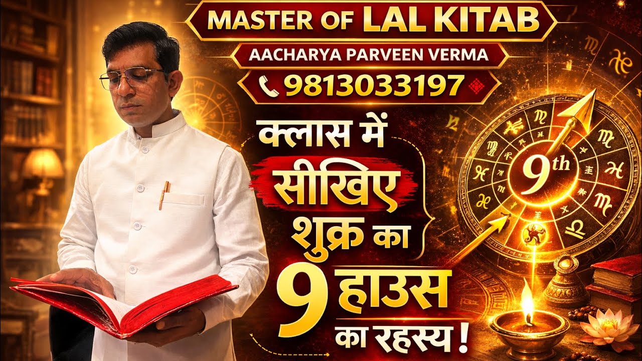 99% लोग नहीं जानते! शुक्र का 9th House का रहस्य | Lal  Kitab Astrology#acharyaparveenverma 