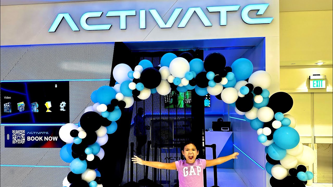 Fun High-Tech Games at Activate  #activategames @Vr-captain