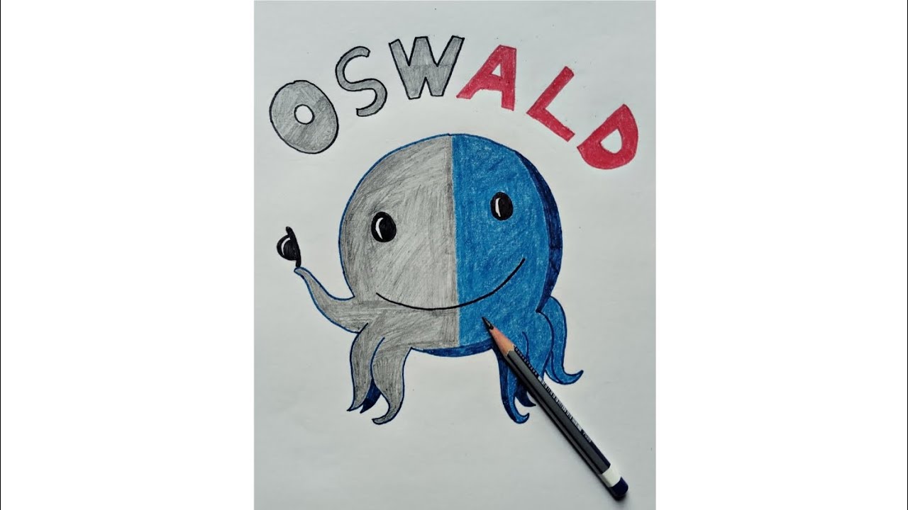 How to draw Oswald. 