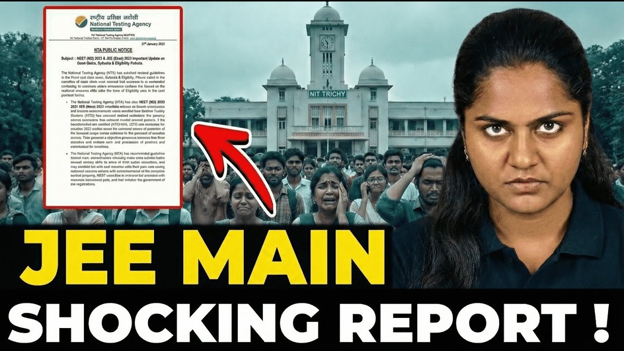 இது தெரியாம NEET எழுதாதீங்க! ⚠️ | JEE Main Analysis & NIT Trichy | Tamil