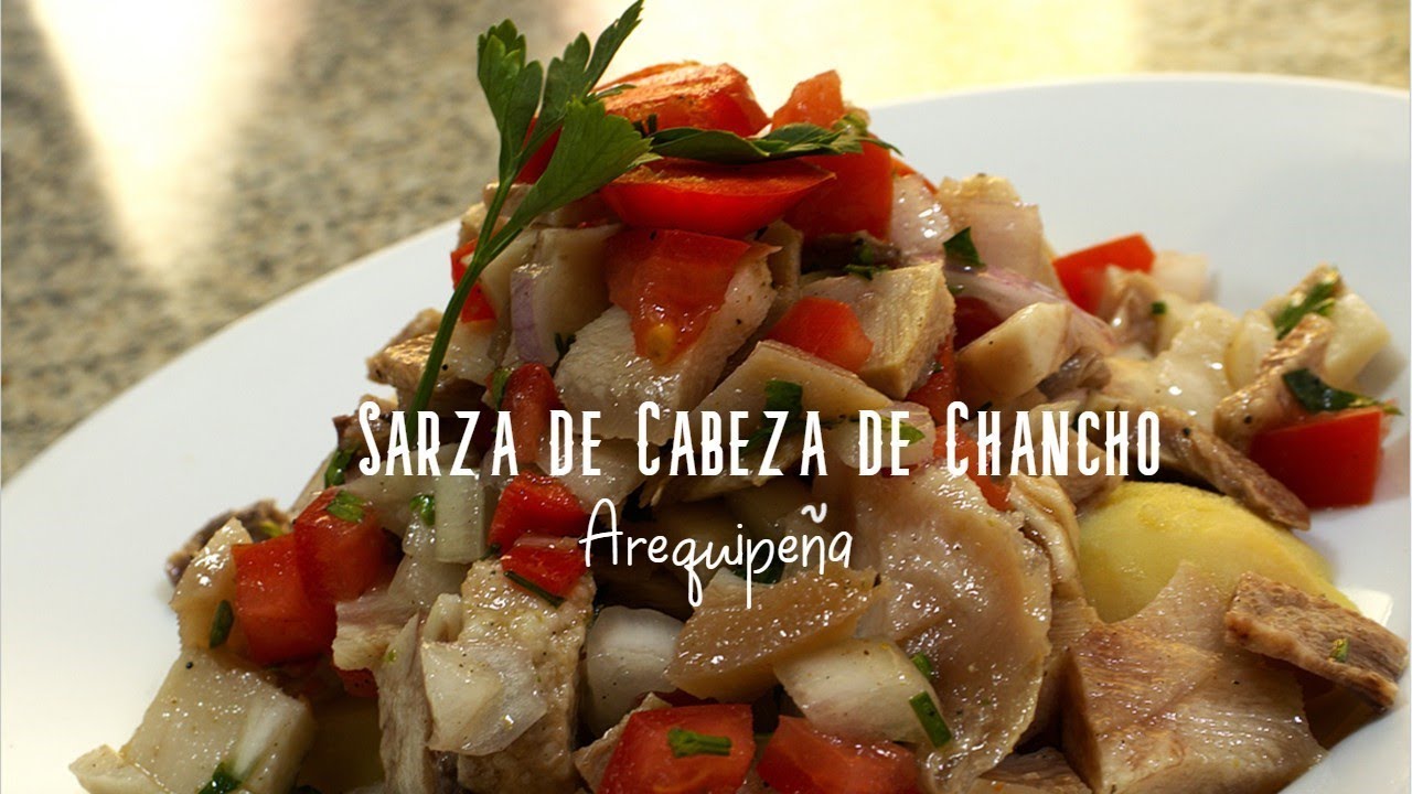 SARZA DE CABEZA DE CHANCHO AREQUIPEÑA I Facil, rapida y casera I Recetascocinaperuana
