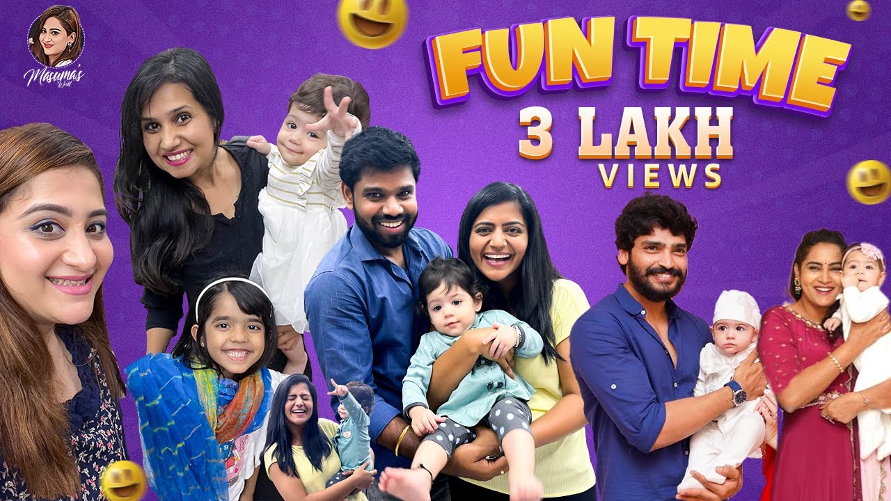Fun Time With Jyothi, Viyu, Nitya, Himaja, Ravi Krishna and Ganguly | Masuma Ali Reza Masuma's World
