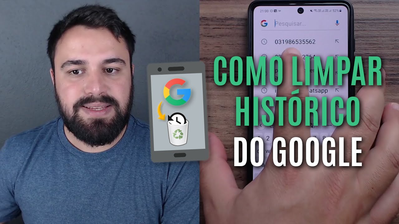 COMO APAGAR TODO O HIST&Oacute;RICO DE PESQUISA DO GOOGLE PELO CELULAR