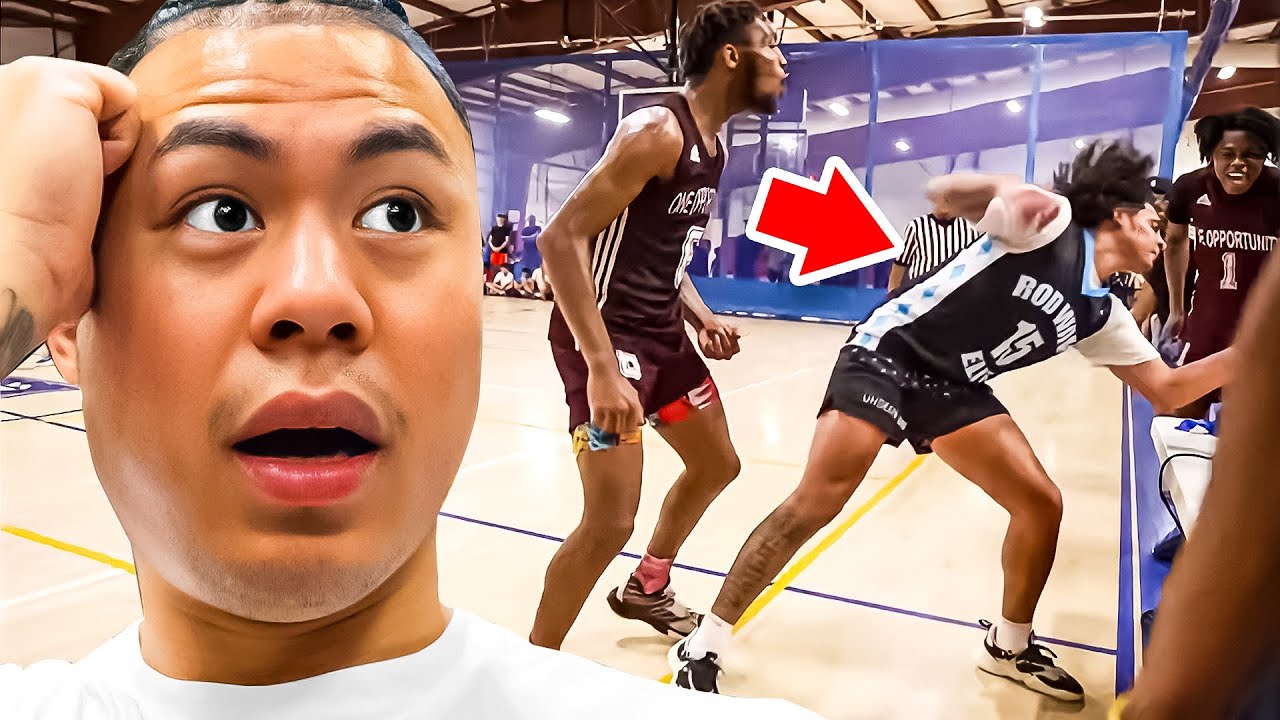 CAM WILDER GOT PRESSED LOL! Rod Wave Elite Championship AAU GAME!