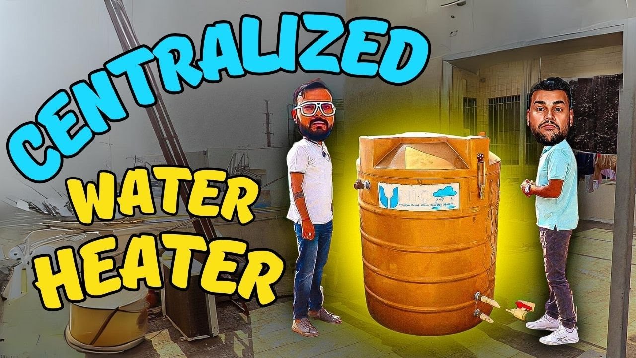 Water Tank Heater - Best Water Heater for Home & Hotel | Centralized Geyser for Home Use