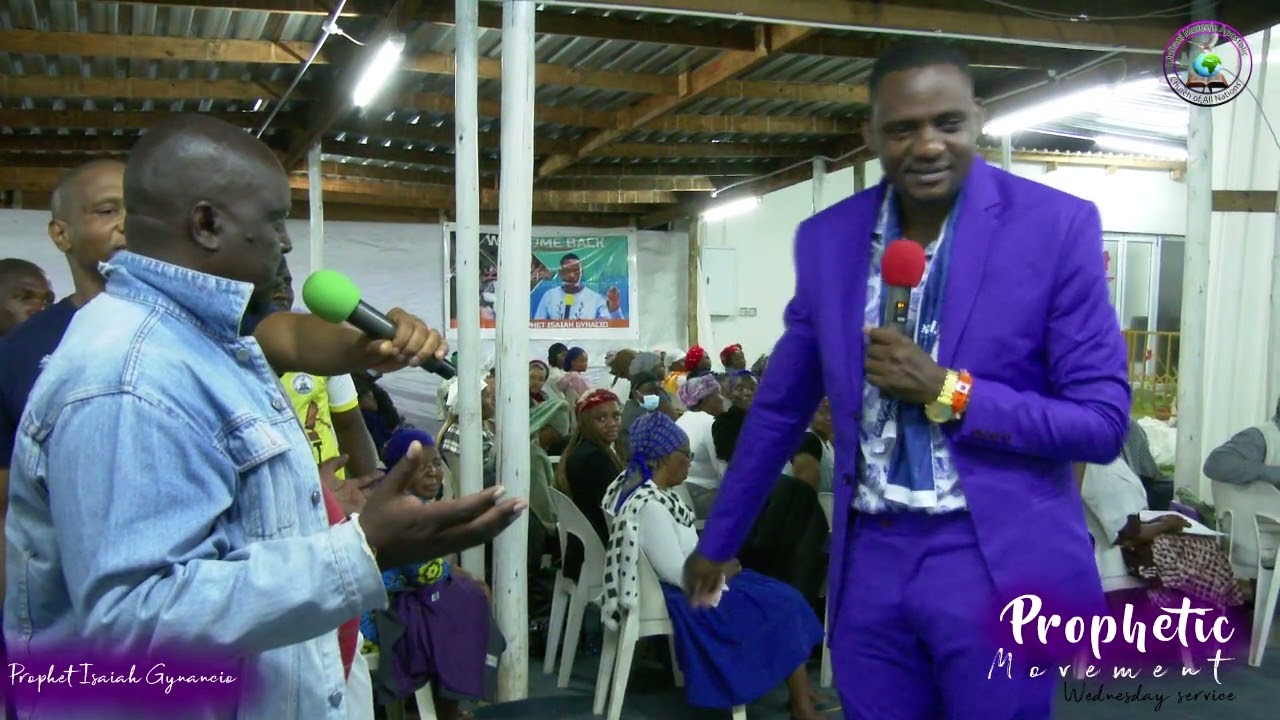 Prophecy :Divorce caused witchcraft Apostolic Church Of All Nations Bostwa Prophet Isaiah Gynacio