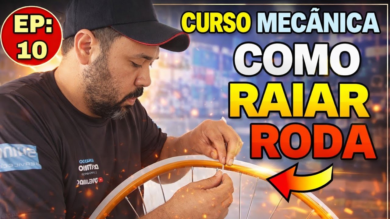 EP: 10 COMO RAIAR ARO DE BIKE! #244 #mecanica #pedal #bike #bicicleta #montadinha #pedalar