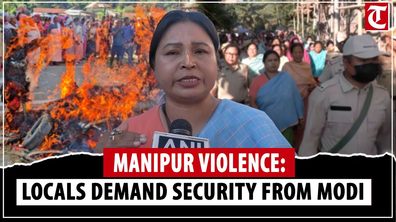 Manipur Violence: Locals Demand Security From PM Modi After Three Men Are Ambushed and Killed