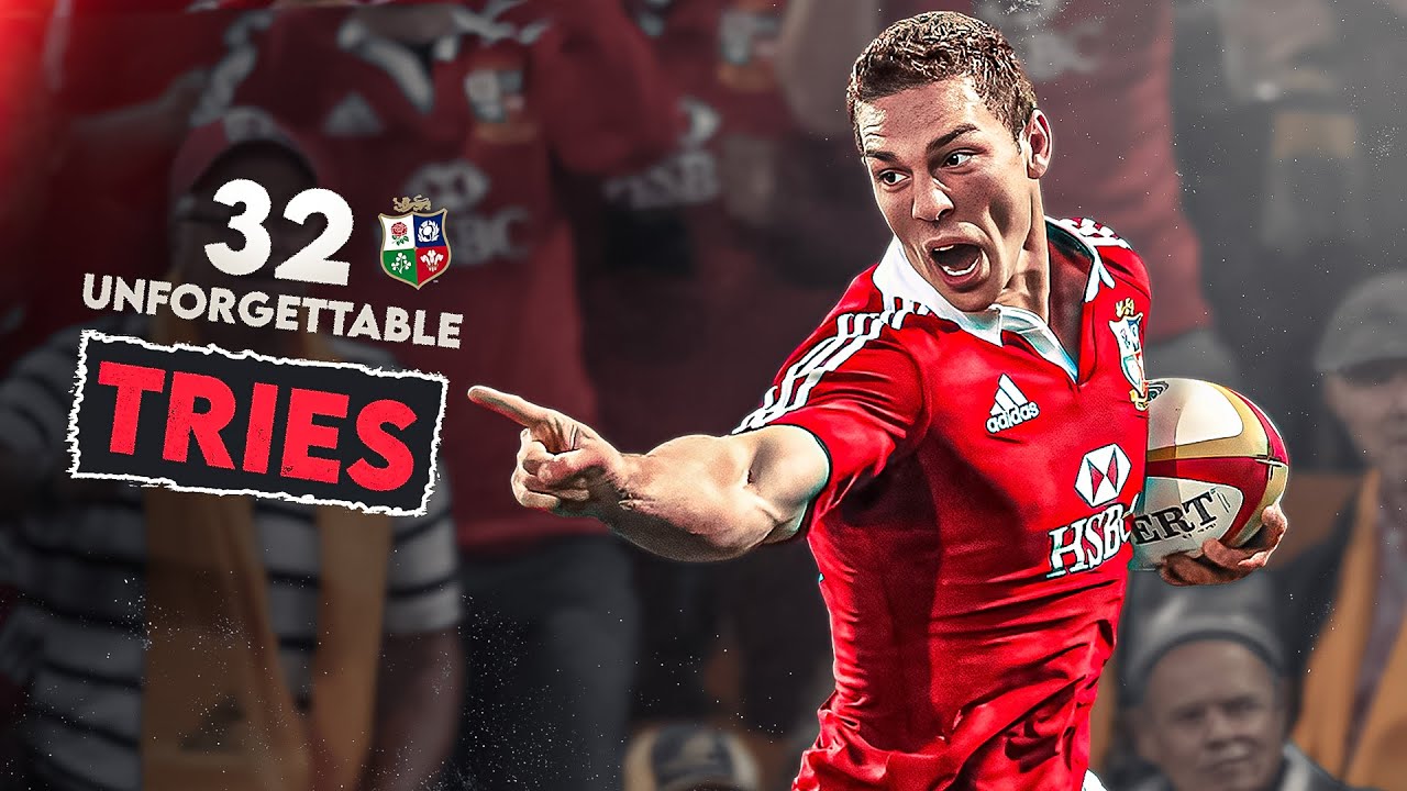 32 Great British & Irish Lions Tries - Impossible to Forget!