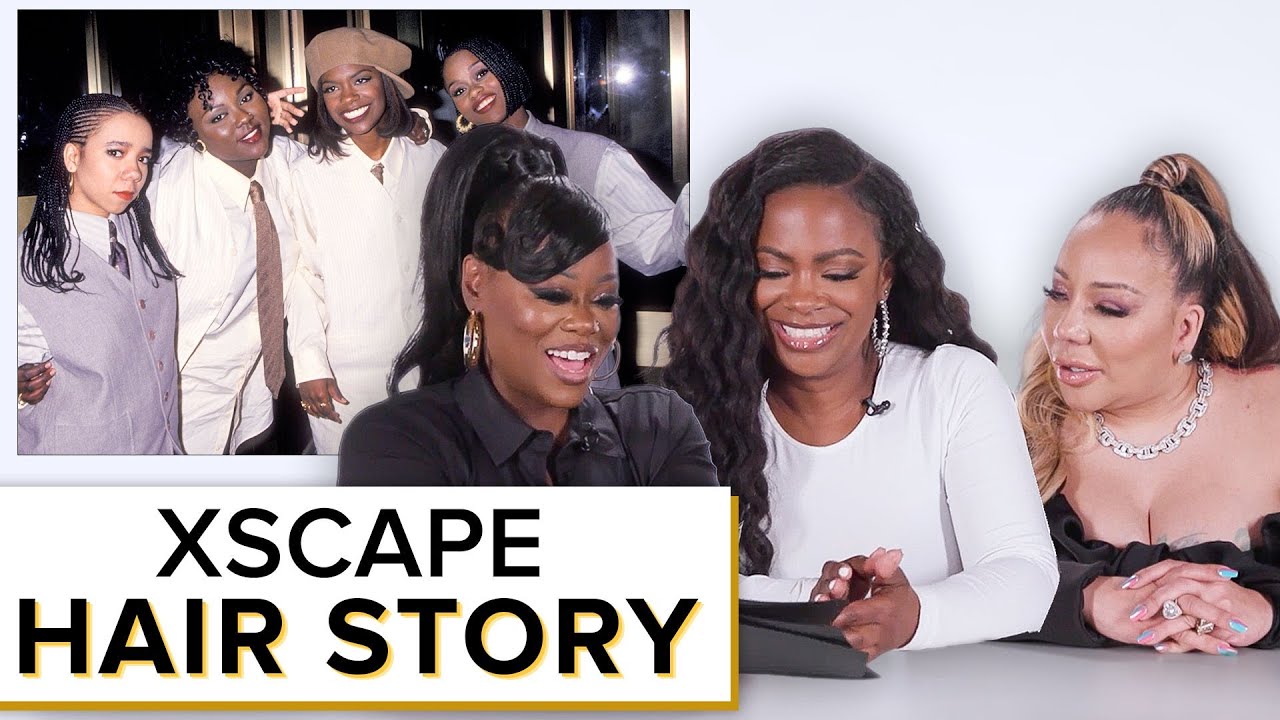 Xscape рассказывает о преображении своих волос с 90-х по настоящее время | Hairstory