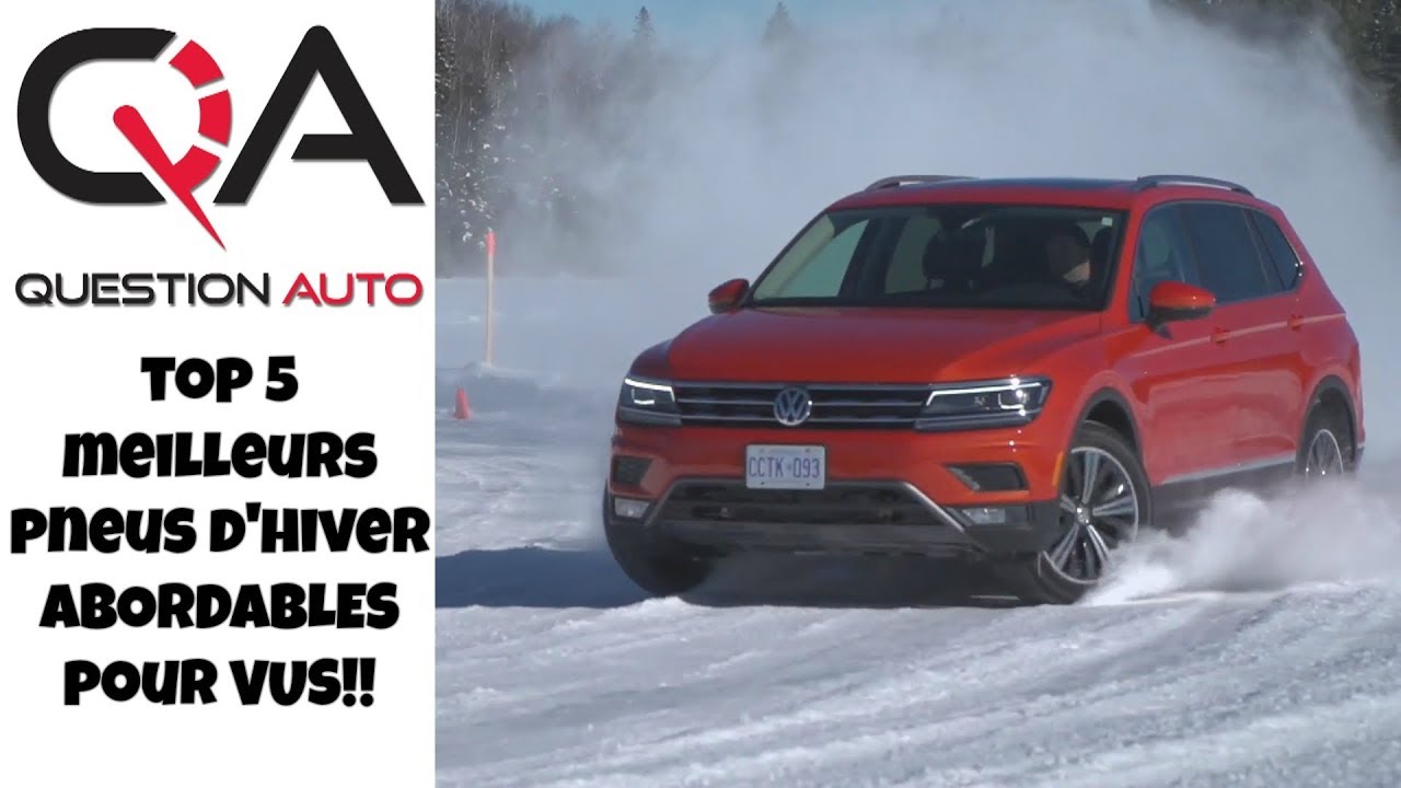 Top 5 pneus D'HIVER ABORDABLE pour VUS | Distribution STOX