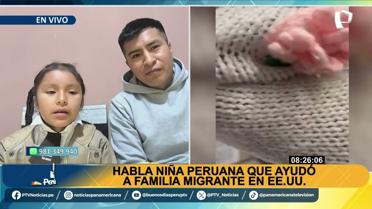 Niña peruana de 7 años se vuelve viral al ayudar como traductora en aeropuerto de EE. UU.