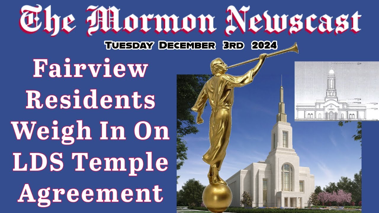 Fairview Texas Public Meeting on LDS Temple [The Mormon Newscast Special Dec 3rd 2024]