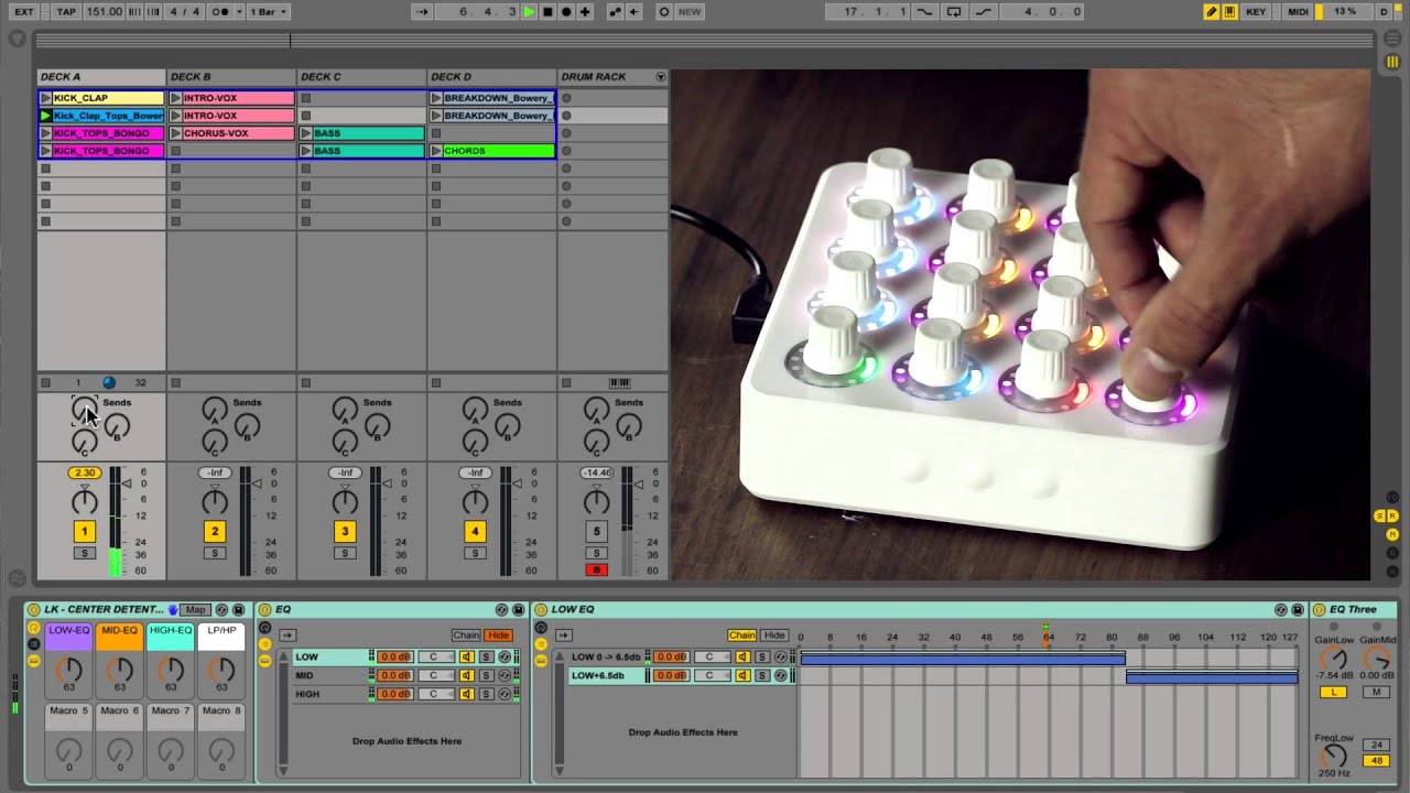 Five Great Tips for Using the Midi Fighter Twister with Ableton Live for Performance