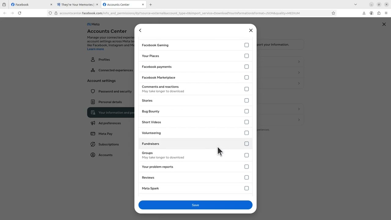 How to Download Facebook Memories | Recap Books Tutorial